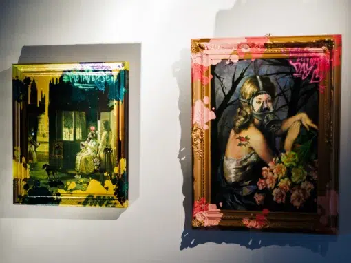 Détournement tableaux mur