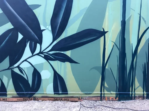 Fresque toulouse Graff imer 1992