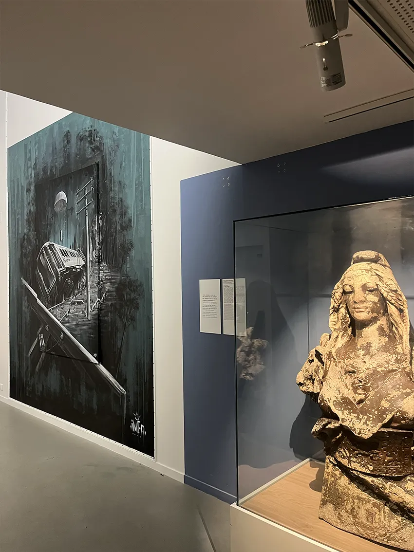 Socrate Musée Toulouse fresque Socrate Musée Toulouse fresque